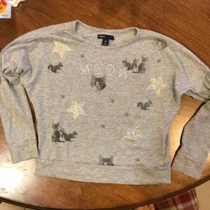 Girls long sleeve gap size 8 shirt